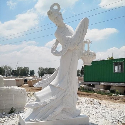 Religious Custom Marble Sculpture Large Marble Buddha Statue