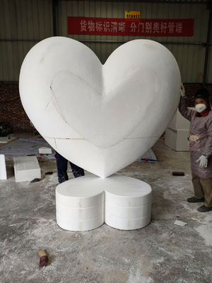 EPS Expandablepolystyrene Coral Paint Sculpture Decorated In Stores