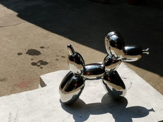 Mirror Indoor Metal Sculptures 316 Famous Abstract Sculptures Electroplated