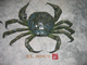 Hairy Crab Resin Art Sculpture Spray Painted Outdoor Decoration